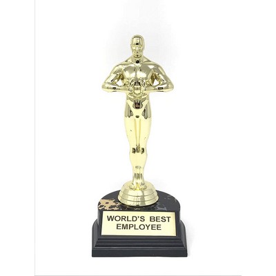 World's Best Employee Trophy- 7" Novelty Trophy