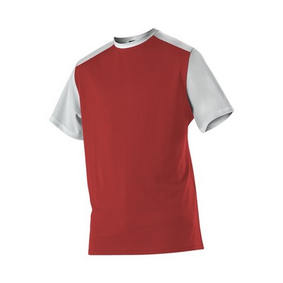 Alleson Athletic Youth Crew Neck Baseball Jersey