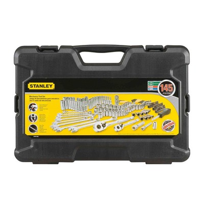 Stanley® Tools 145-Piece 1/4" & 3/8" Drive Mechanic Tool Set