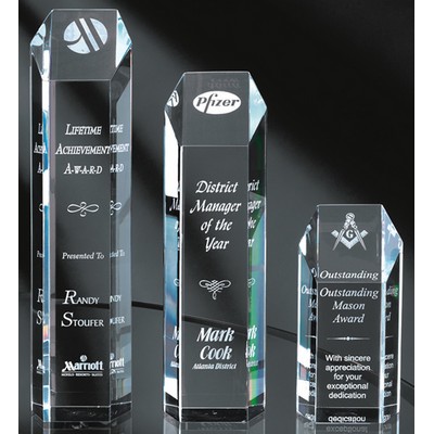 Acrylic Hexagon Tower