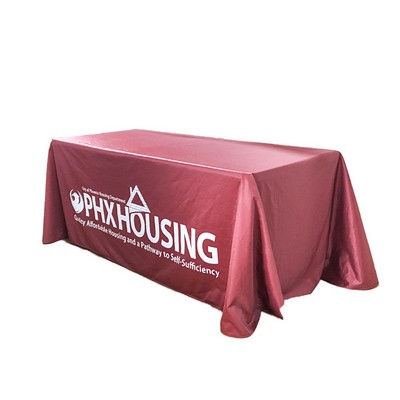 Heavy Duty Full Tablecloth Throw 4' WRINKLE FREE 250g