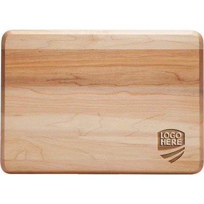 WriteOnWood Ballantyne Maple Cutting Board, w/ Angle Edges (20" L x 16" W x 3/4")