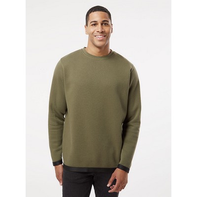 Live & Tell Unisex Statement Crew Neck Pullover Fleece Sweatshirt