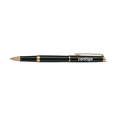 Waterman Hemisphere Rollerball - Black - Gold Trim