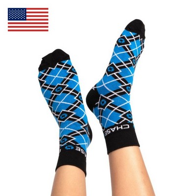 Custom Quarter Crew Socks - American Made