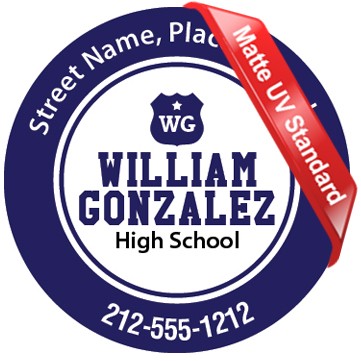 10" Circle Outdoor Magnets - 30 Mil