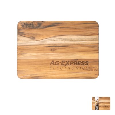 Teak Wood Cutting Board (14"x 10"x ¾")