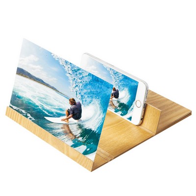 12" Wood Grain High Definition Acrylic Amplifier