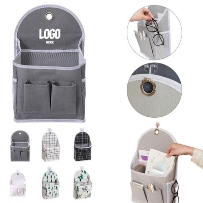 Wall Hanging Organizer Basket With Pockets