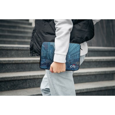 Full Color 13" Recycled Neoprene Laptop Sleeve