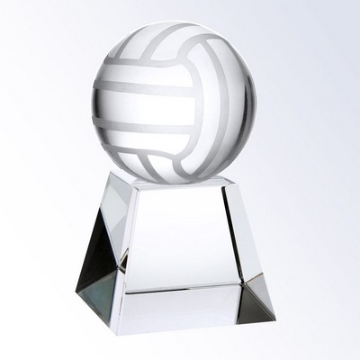 4'' Championship Volleyball Trophy