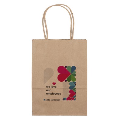 Eco Pup - Kraft-Brown Shopper - Chromatic (5 1/2" x 3 1/2" x 8")