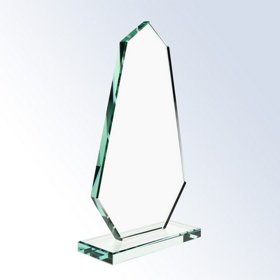 Jade Glass Spike Award- Medium
