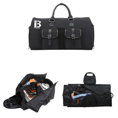 Foldable Oxford Suit Travel Duffel Bag