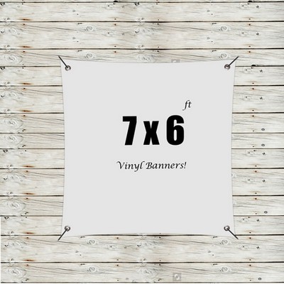 Custom 7' x 6' Vinyl Banners