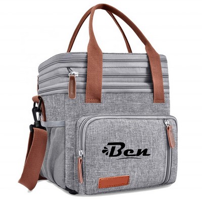 Large Capacity Foldable Handheld Insulated Bag