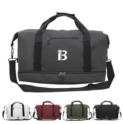 Oxford Gym Duffel Bag with Luggage strap