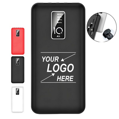 20,000 mAh 4-in-1 Power Bank w/Digital Display