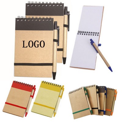 Jotter Notebook With Pen