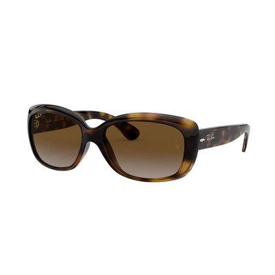Ray-Ban® Jackie Ohh Tortoise/Polarized Brown Gradient Sunglasses