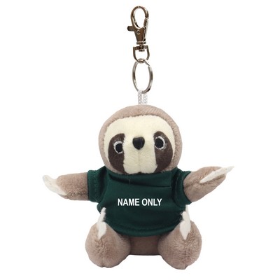 Sloth Plush Keychain