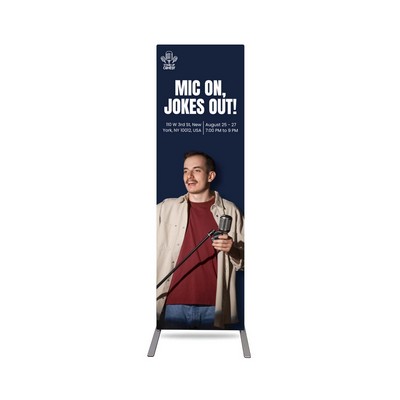 Economy Fabric Display Stands (3' x 6.5ft)