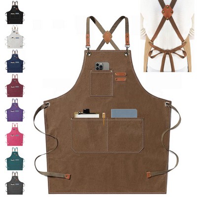 Chef Aprons w/Large Pockets