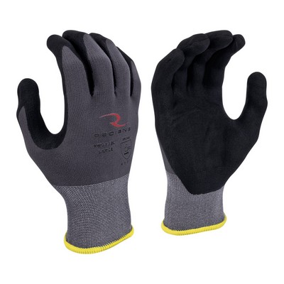 Radians® Polyester Shell Foam Nitrile Gripper Gloves