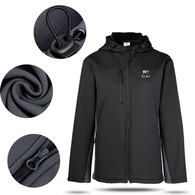 Women's Hooded Core Soft Shell Jacket