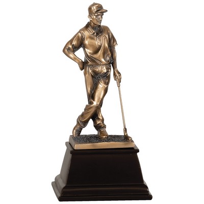 Golf Award, Male Figure, 13"H