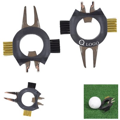 Dual-Functional Golf Club Cleaner