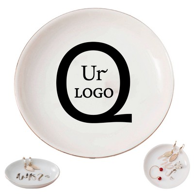 Ceramic Ring Trinket Tray