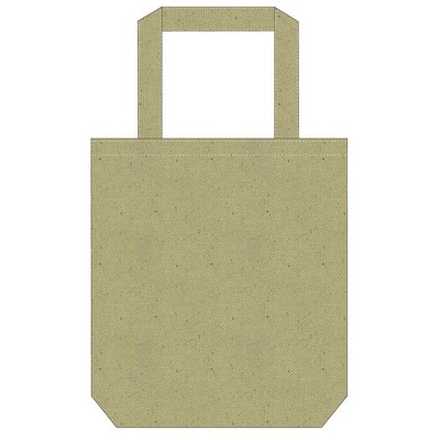 Medium Tote bag 16"X18"X4" Bottom -100% Natural Cotton Canvas -Self fabric Handles