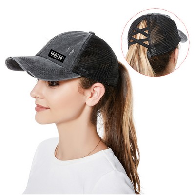Ponytail Baseball Cap