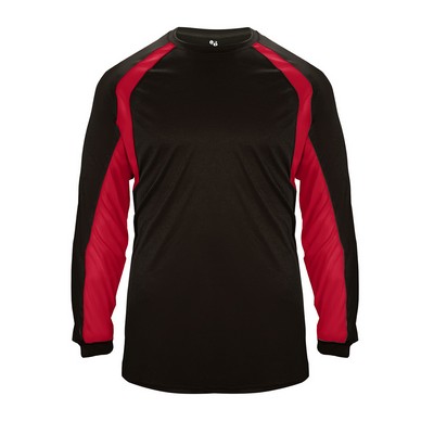 Badger Sport Hook Long Sleeve Youth Tee