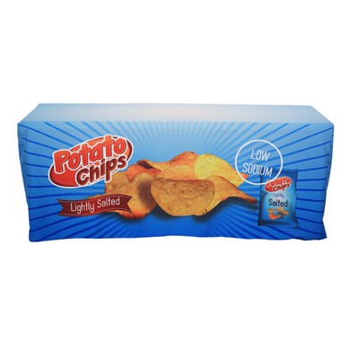 8' Sustainable Fabric Eco-Friendly Fitted Table Cover