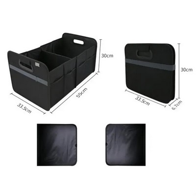 Premium Collapsible Car Trunk Organizer for Home Storage