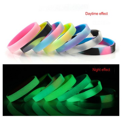 Glow in the Dark Silicone Wristbands