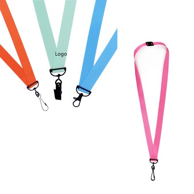 Polyester Lanyard With Safety Breakaway