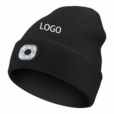USB Rechargeable LED Knit Cap