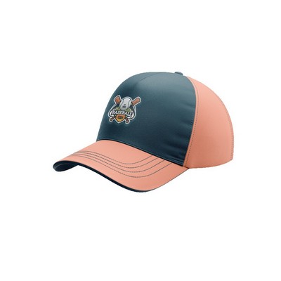 Premium Sublimation 5 Panel Cap - Performance Polyester
