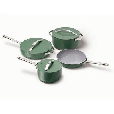 Caraway Non-Toxic Ceramic Nonstick Cookware Set Sage