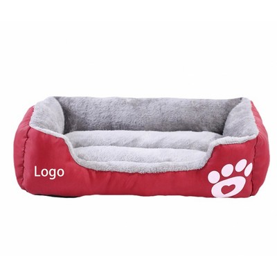 Winter Warm Dog Bed