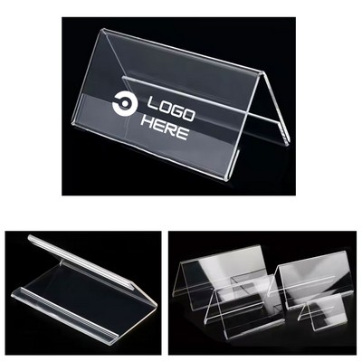 Name Plate Table Holder