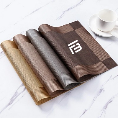 Durable Heat-Resistant PVC Placemats