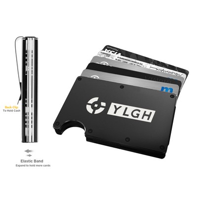 Cash Clip And Elastic Card Holder