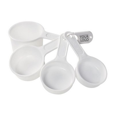 4-Piece Plastic Measuring Cup Set