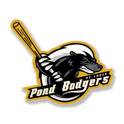 Decal On White Vinyl Material - Laminated For Extended Outdoor Use (8"X6.5")