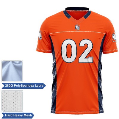Men's & Kids' Premium Sub Football Fanwear Jersey w/ Siding