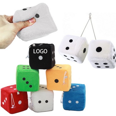 4'' Fuzzy Dice